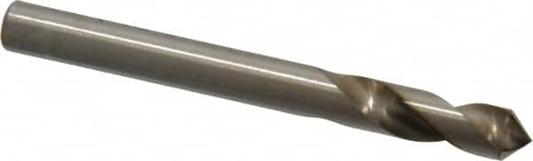 Cleveland - 1/4" Body Diam, 90°, 2-1/2" OAL, High Speed Steel Spotting Drill - Exact Tool & Supply