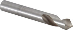 Cleveland - 5/8" Body Diam, 90°, 4-1/4" OAL, High Speed Steel Spotting Drill - Exact Tool & Supply
