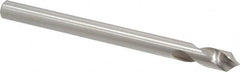 Cleveland - 1/2" Body Diam, 90°, 6" OAL, High Speed Steel Spotting Drill - Exact Tool & Supply