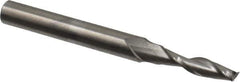 Onsrud - 3/16" Cutting Diam x 3/4" Length of Cut, 2 Flute, Upcut Spiral Router Bit - Uncoated, Right Hand Cut, Solid Carbide, 2-1/2" OAL x 1/4" Shank Diam, Double Edge, 30° Helix Angle - Exact Tool & Supply