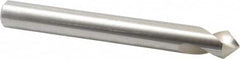 Cleveland - 1" Body Diam, 90°, 8" OAL, High Speed Steel Spotting Drill - Exact Tool & Supply