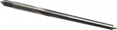 Cleveland - #3/0 Pin, 0.1302" Diam, 0.1029" Small End, 9/64" Diam Straight Shank, 1-5/16" Flute, Taper Pin Reamer - Exact Tool & Supply