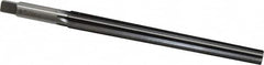 Cleveland - #8 Pin, 0.505" Diam, 0.3971" Small End, 7/16" Diam Straight Shank, 5-3/16" Flute, Taper Pin Reamer - Exact Tool & Supply