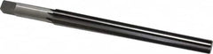 Cleveland - #10 Pin, 0.7216" Diam, 0.5799" Small End, 5/8" Diam Straight Shank, 6-13/16" Flute, Taper Pin Reamer - Exact Tool & Supply