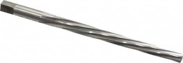 Cleveland - #3 Pin, 0.2294" Diam, 0.1813" Small End, 15/64" Diam Straight Shank, 2-5/16" Flute, Taper Pin Reamer - Exact Tool & Supply