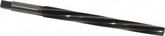 Cleveland - #8 Pin, 0.505" Diam, 0.3971" Small End, 7/16" Diam Straight Shank, 5-3/16" Flute, Taper Pin Reamer - Exact Tool & Supply