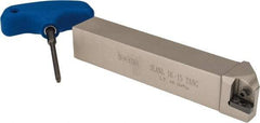 Iscar - SLAN, Left Hand Cut, 1" Shank Height x 1" Shank Width, Negative Rake Indexable Turning Toolholder - 6" OAL, LNMX1506.. Insert Compatibility, Series Isoturn - Exact Tool & Supply