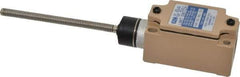 Value Collection - SPDT, NC/NO, 120 VAC, 240 VAC, 480 VAC at 10 Amps, Screw Terminal, Cat Whisker Actuator, General Purpose Limit Switch - Exact Tool & Supply
