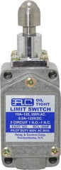 Value Collection - SPDT, NC/NO, 120 VAC, 240 VAC, 480 VAC at 10 Amps, Screw Terminal, Plunger Actuator, General Purpose Limit Switch - Exact Tool & Supply