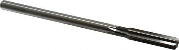 Cleveland - 7/16" High Speed Steel 6 Flute Chucking Reamer - Exact Tool & Supply