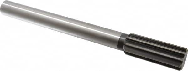 Cleveland - 1-1/4" High Speed Steel 10 Flute Chucking Reamer - Exact Tool & Supply