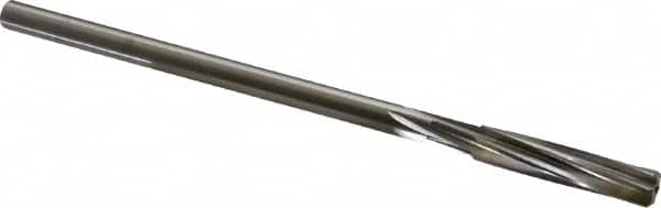 Cleveland - 3/8" High Speed Steel 6 Flute Chucking Reamer - Exact Tool & Supply