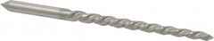 Cleveland - #2/0 Pin, 0.1462" Diam, 0.1137" Small End, 5/32" Diam Straight Shank, 1-9/16" Flute, Taper Pin Reamer - Exact Tool & Supply