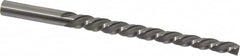 Cleveland - #6 Pin, 0.354" Diam, 0.2773" Small End, 23/64" Diam Straight Shank, 3-11/16" Flute, Taper Pin Reamer - Exact Tool & Supply