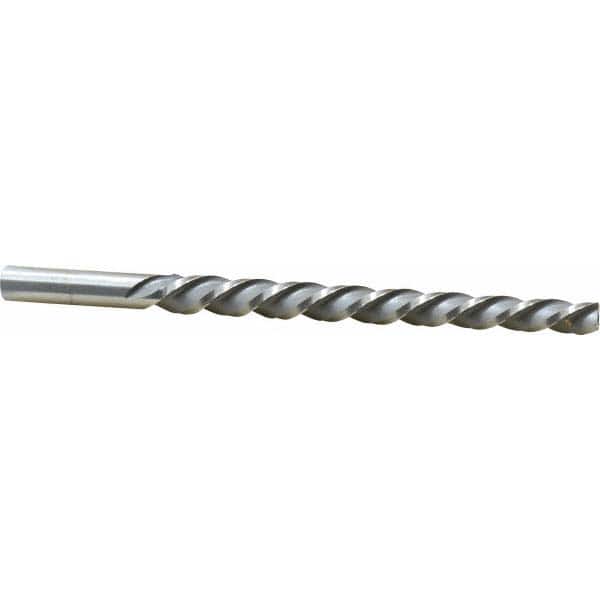 Cleveland - #8 Pin, 0.505" Diam, 0.3971" Small End, 7/16" Diam Straight Shank, 5-3/16" Flute, Taper Pin Reamer - Exact Tool & Supply