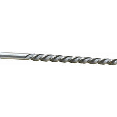 Cleveland - #8 Pin, 0.505" Diam, 0.3971" Small End, 7/16" Diam Straight Shank, 5-3/16" Flute, Taper Pin Reamer - Exact Tool & Supply