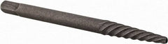 Cleveland - Spiral Flute Screw Extractor - #1 Extractor for 3/16 to 1/4" Screw, 2" OAL - Exact Tool & Supply