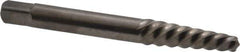 Cleveland - Spiral Flute Screw Extractor - #4 Extractor for 7/16 to 9/16" Screw, 2-7/8" OAL - Exact Tool & Supply