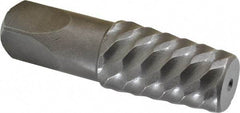Cleveland - Spiral Flute Screw Extractor - #10 Extractor for 2-1/8 to 2-1/2" Screw, 5" OAL - Exact Tool & Supply