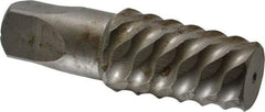 Cleveland - Spiral Flute Screw Extractor - #11 Extractor for 2-1/2 to 3" Screw, 5-5/8" OAL - Exact Tool & Supply