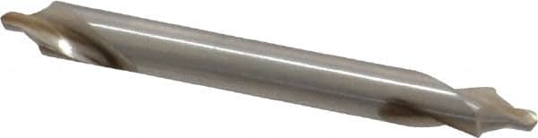 Cleveland - #11 Bell Cut 60° Incl Angle High Speed Steel Combo Drill & Countersink - Exact Tool & Supply