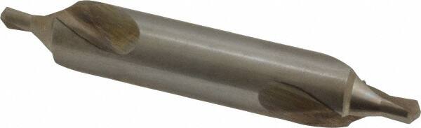 Cleveland - #16 Bell Cut 60° Incl Angle High Speed Steel Combo Drill & Countersink - Exact Tool & Supply