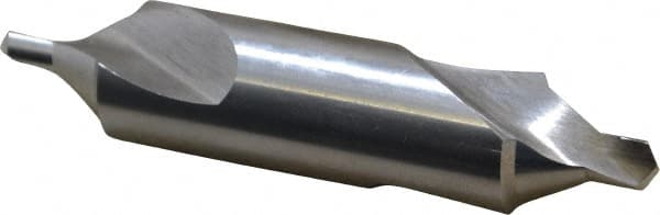 Cleveland - #18 Bell Cut 60° Incl Angle High Speed Steel Combo Drill & Countersink - Exact Tool & Supply