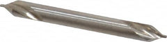 Cleveland - #00 Plain Cut 60° Incl Angle High Speed Steel Combo Drill & Countersink - Exact Tool & Supply
