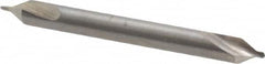 Cleveland - #0 Plain Cut 60° Incl Angle High Speed Steel Combo Drill & Countersink - Exact Tool & Supply
