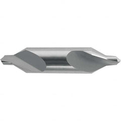 Cleveland - #5 Plain Cut 60° Incl Angle High Speed Steel Combo Drill & Countersink - Exact Tool & Supply