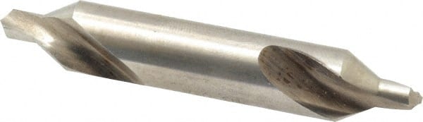Cleveland - #6 Plain Cut 60° Incl Angle High Speed Steel Combo Drill & Countersink - Exact Tool & Supply