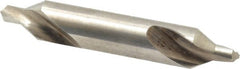 Cleveland - #6 Plain Cut 60° Incl Angle High Speed Steel Combo Drill & Countersink - Exact Tool & Supply