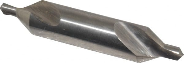 Cleveland - #7 Plain Cut 60° Incl Angle High Speed Steel Combo Drill & Countersink - Exact Tool & Supply