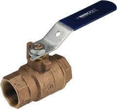 Standard Manual Ball Valve: 1-1/4″ Pipe, Full Port FNPT x FNPT