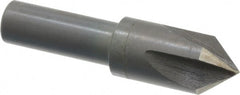 Cleveland - 1/2" Head Diam, 3/8" Shank Diam, 4 Flute 82° High Speed Steel Countersink - Exact Tool & Supply