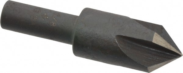 Cleveland - 5/8" Head Diam, 3/8" Shank Diam, 4 Flute 82° High Speed Steel Countersink - Exact Tool & Supply