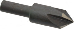 Cleveland - 5/8" Head Diam, 3/8" Shank Diam, 4 Flute 82° High Speed Steel Countersink - Exact Tool & Supply