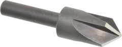 Cleveland - 1/2" Head Diam, 3/8" Shank Diam, 4 Flute 90° High Speed Steel Countersink - Exact Tool & Supply
