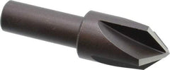 Cleveland - 3/4" Head Diam, 1/2" Shank Diam, 4 Flute 90° High Speed Steel Countersink - Oxide Finish, 2-13/32" OAL, Single End, Straight Shank, Right Hand Cut - Exact Tool & Supply