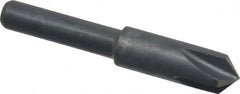 Cleveland - 1/4" Head Diam, 3/16" Shank Diam, 4 Flute 100° High Speed Steel Countersink - Exact Tool & Supply