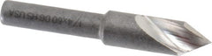 Cleveland - 1/4" Head Diam, 3/16" Shank Diam, 1 Flute 60° High Speed Steel Countersink - Exact Tool & Supply
