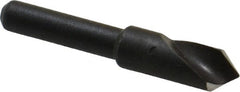 Cleveland - 1/4" Head Diam, 3/16" Shank Diam, 1 Flute 82° High Speed Steel Countersink - Exact Tool & Supply