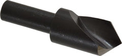 Cleveland - 5/8" Head Diam, 3/8" Shank Diam, 1 Flute 90° High Speed Steel Countersink - Exact Tool & Supply