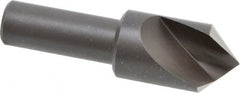 Cleveland - 3/4" Head Diam, 1/2" Shank Diam, 1 Flute 90° High Speed Steel Countersink - Exact Tool & Supply