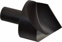 Cleveland - 2" Head Diam, 3/4" Shank Diam, 1 Flute 82° High Speed Steel Countersink - Exact Tool & Supply