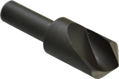 Cleveland - 5/8" Head Diam, 3/8" Shank Diam, 1 Flute 100° High Speed Steel Countersink - Exact Tool & Supply