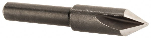 Cleveland - 1/4" Head Diam, 3/16" Shank Diam, 3 Flute 60° High Speed Steel Countersink - Exact Tool & Supply