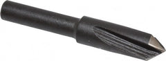 Cleveland - 1/4" Head Diam, 3/16" Shank Diam, 3 Flute 82° High Speed Steel Countersink - Exact Tool & Supply
