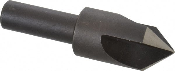 Cleveland - 5/8" Head Diam, 3/8" Shank Diam, 3 Flute 82° High Speed Steel Countersink - Exact Tool & Supply