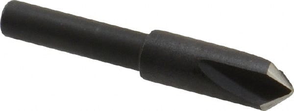 Cleveland - 1/4" Head Diam, 3/16" Shank Diam, 3 Flute 90° High Speed Steel Countersink - Exact Tool & Supply